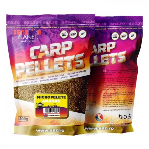 Пелети Carp Pellets Micropelete Ananas (ананас) 2 мм - 0.8 кг - Senzor Planet Пелети Carp Pellets Micropelete Ananas (ананас) 2 мм - 0.8 кг - Senzor Planet